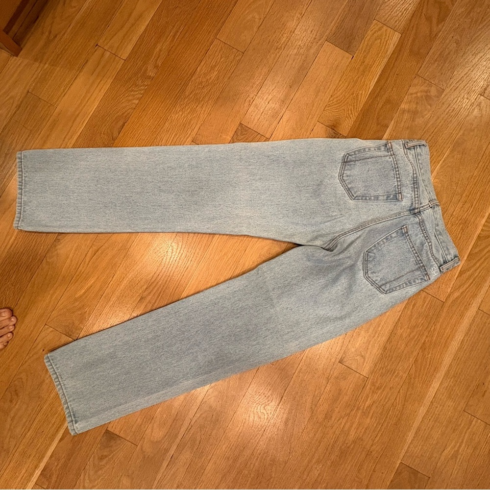 Classic Light Blue Straight Leg Women's Jeans